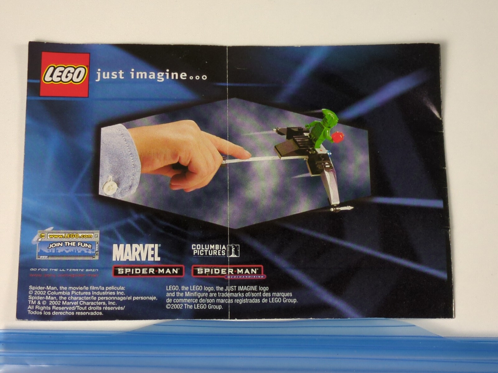 Lego Spider-Man: Studios: Green Goblin Set 1374 - w/ Instructions