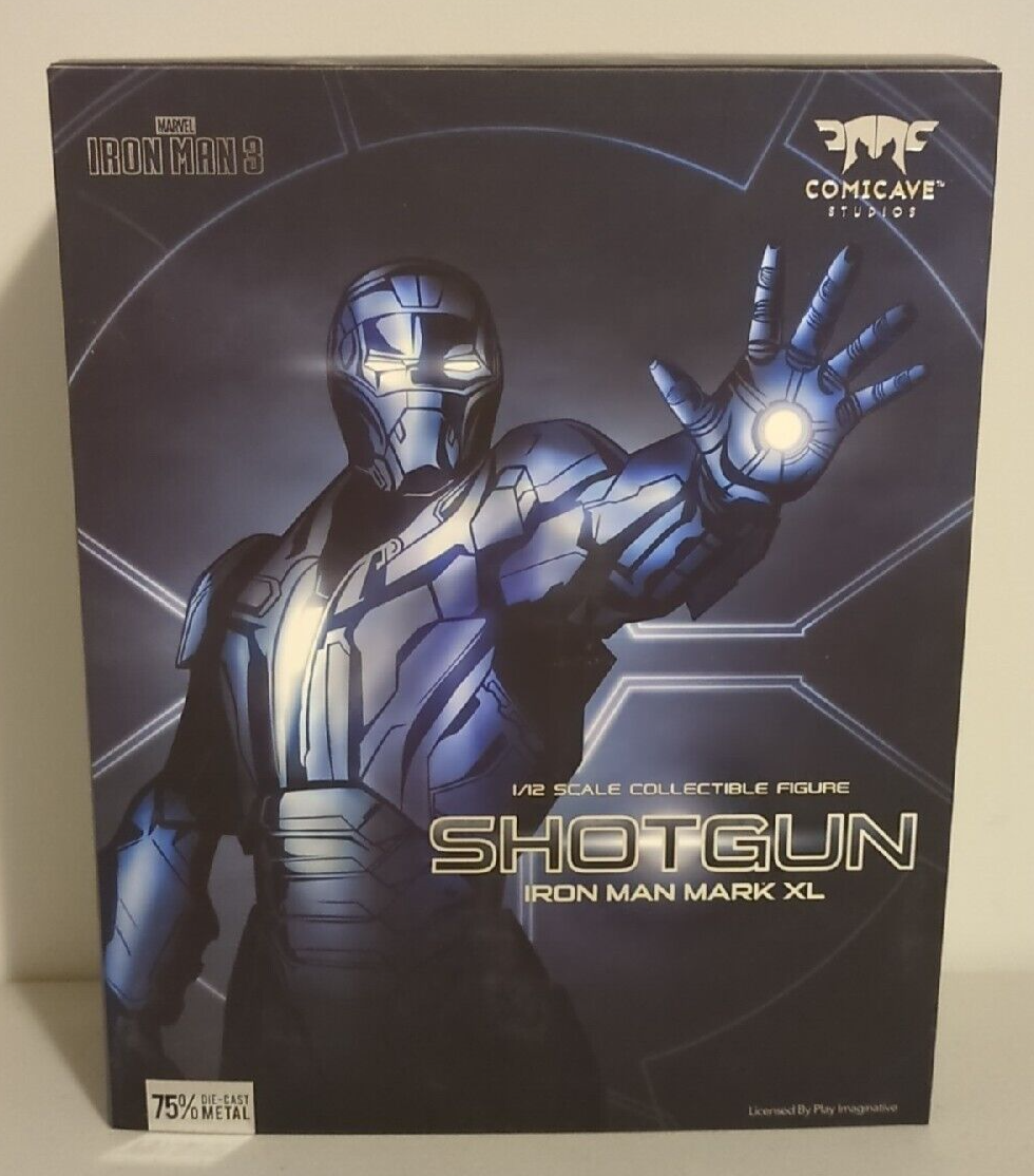 Comicave Studios Marvel Iron Man 3 SHOTGUN IRON MAN MARK XL Armor Figure