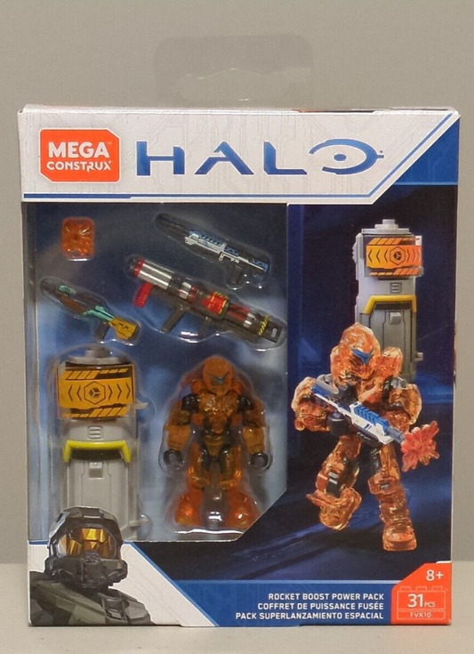 Mega Construx Halo Rockest Boost Power Pack Set FVK10 Brand New Sealed In Box!