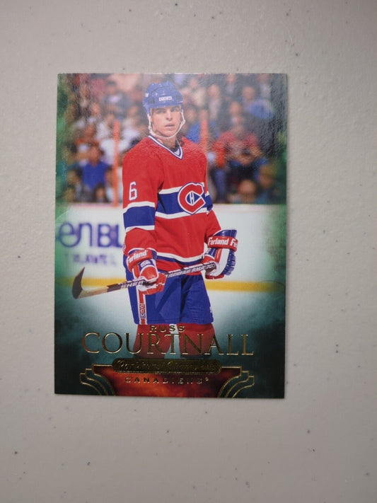 2011-12 Parkhurst Champions Russ Courtnall Card #82 Montreal Canadiens