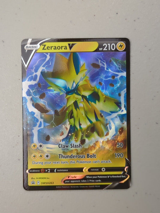 Zeraora V - SWSH263 - Promo Sword & Shield Promos - Pokemon Card - NM