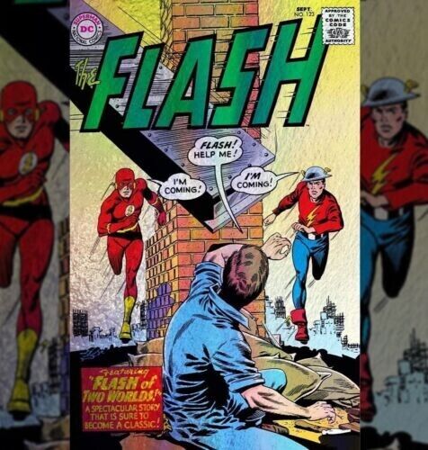 FLASH #123 MEGACON FOIL - GOLDEN AGE FLASH (LTD 1000 Copies)