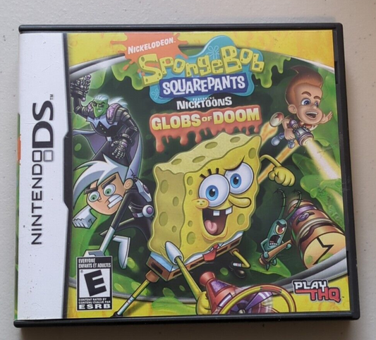 SpongeBob SquarePants Globs of Doom (Nintendo DS, 2008)