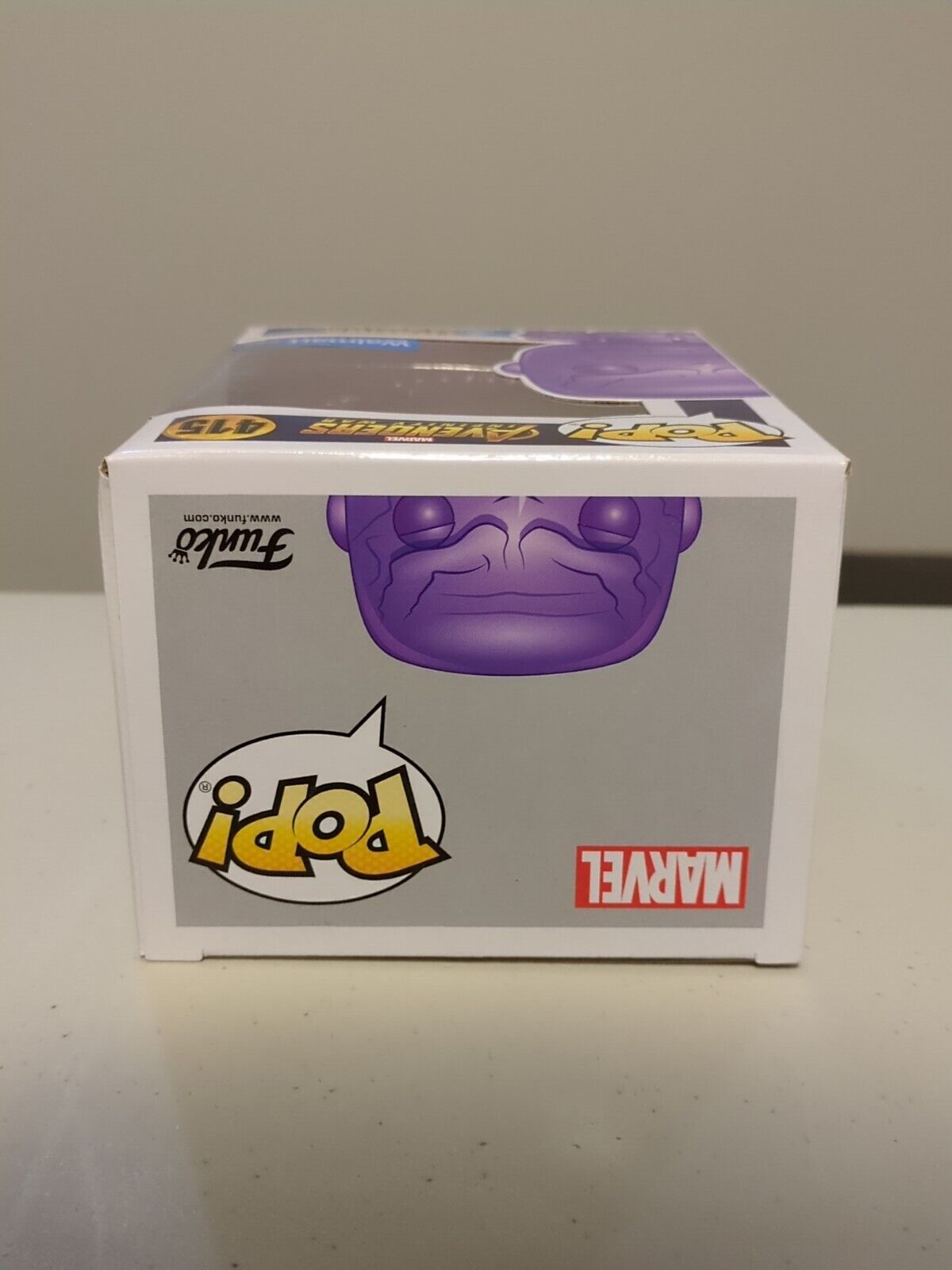 Funko Pop Marvel Avengers Thanos 415 Purple Metallic Walmart Exclusive Figure