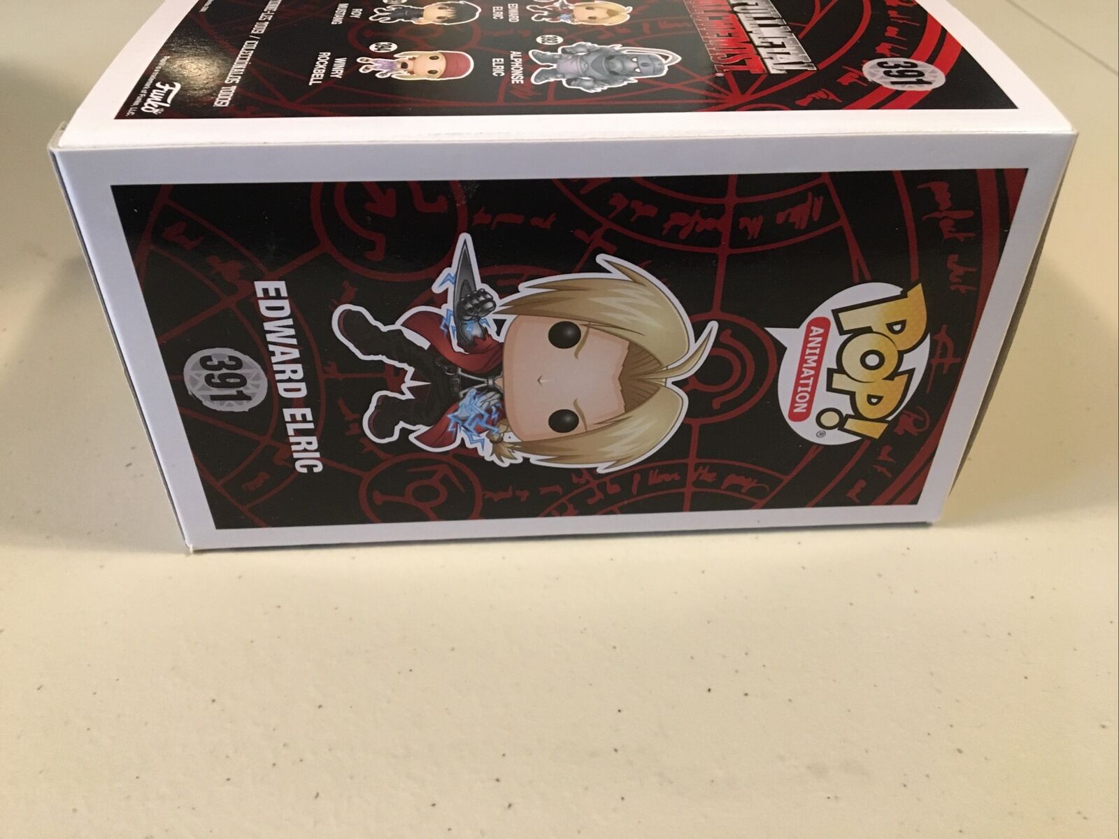 **BRAND NEW** FUNKO POP Fullmetal Alchemist: Edward Elric #391 **FAST SHIPPING**