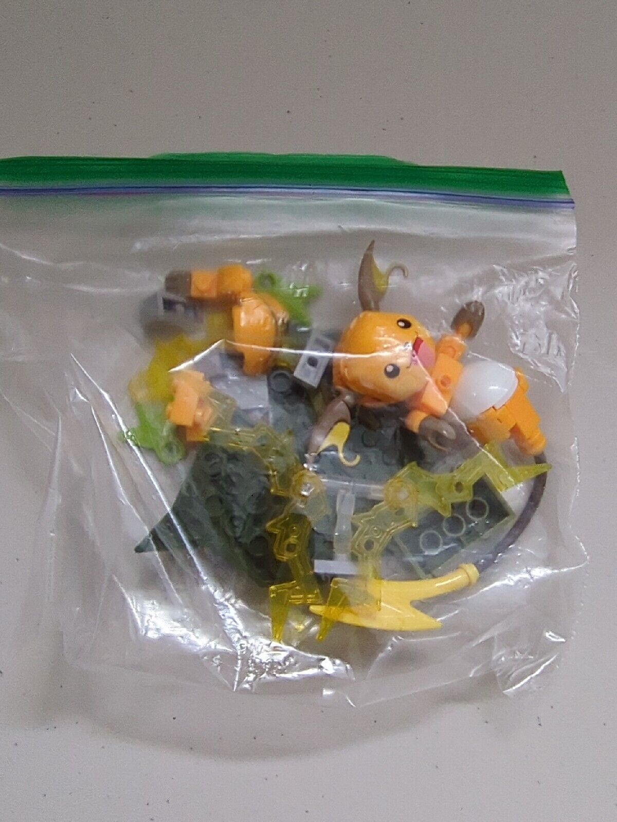 Mega Construx Pokemon Raichu GDW30 73 pcs Complete Set