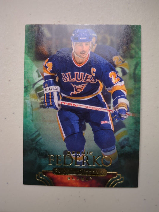 2011-12 Parkhurst Champions Bernie Federko Card #58 St. Louis Blues