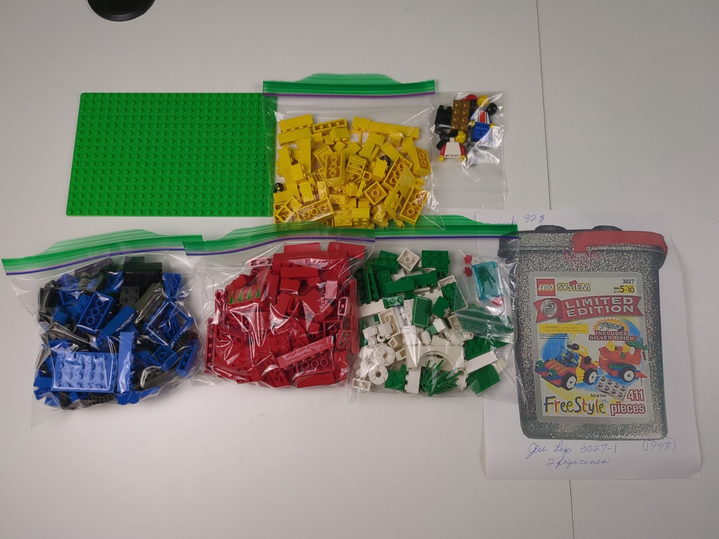 Lego FreeStyle: 25th Anniversary Silver Bucket Set 3027