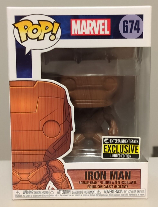 Funko Pop Marvel Iron Man #674 (Entertainment Earth Exclusive) Vinyl Figure