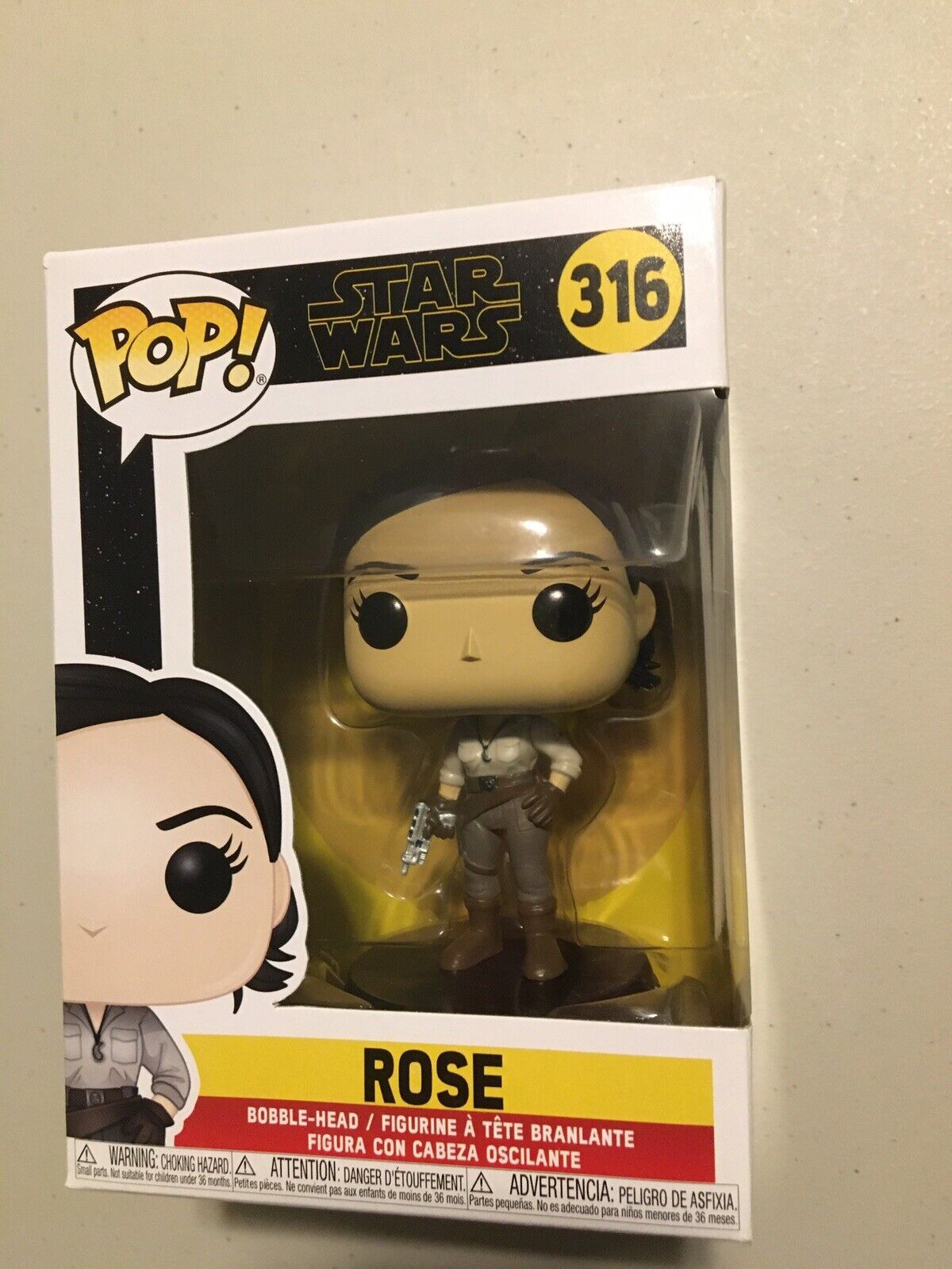 **NEW** Star Wars Rose #316 - Funko Pops **FAST SHIPPING**