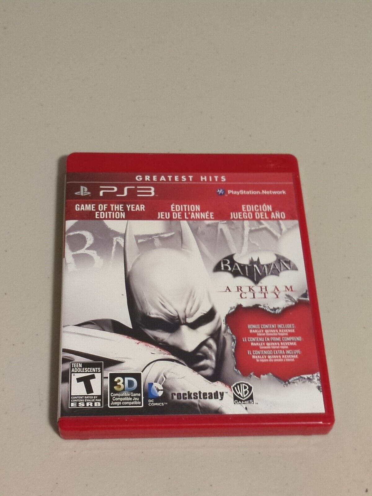 Batman Arkham City - Game of the Year Edition (Sony PlayStation 3) PS3