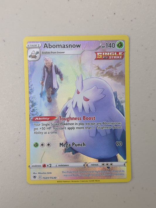 Abomasnow - TG01/TG30 - Holo Rare Astral Radiance - Pokemon Card - NM