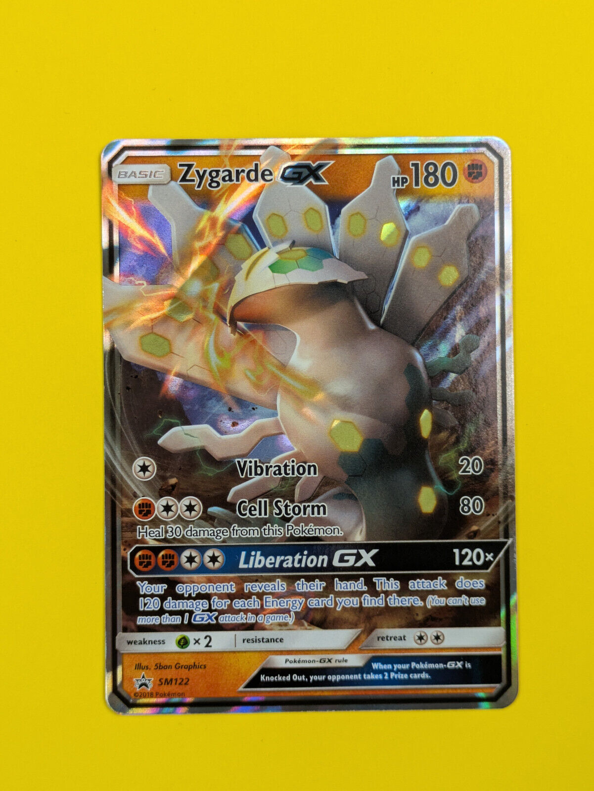 Zygarde GX - SM122 - Promo Sun & Moon Promos - Pokemon Card - NM