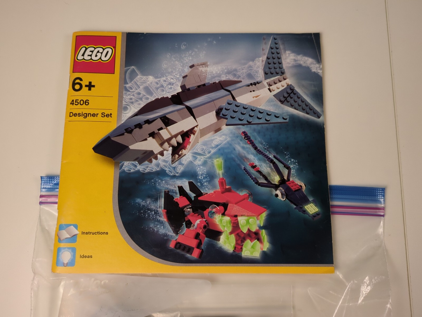 Lego Designer Sets: Creature: Deep Sea Predators Set 4506 - w/ Instructions