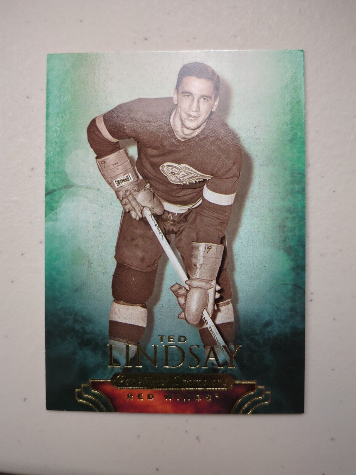 2011-12 Parkhurst Champions Ted Lindsay #15 Detroit Red Wings