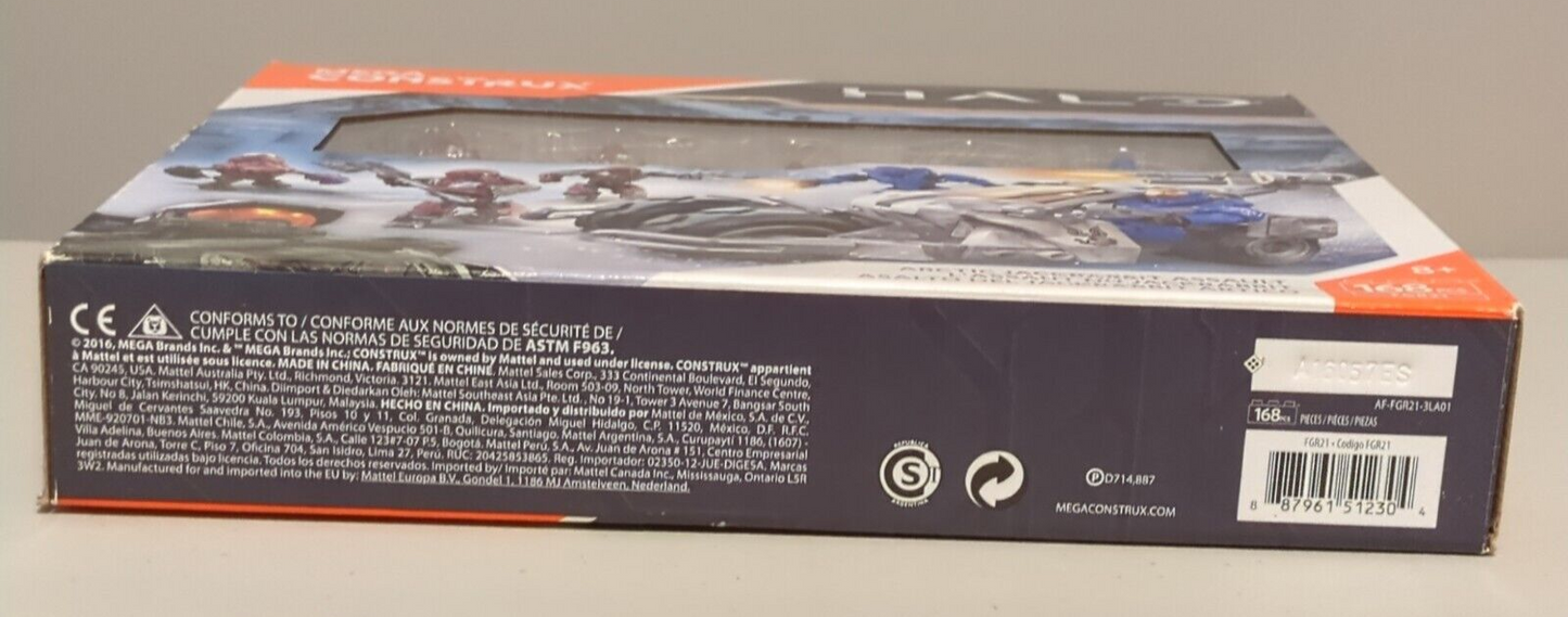 Mega Construx Halo Arctic Jackrabbit Assault Set FGR21 Brand New Sealed In Box!