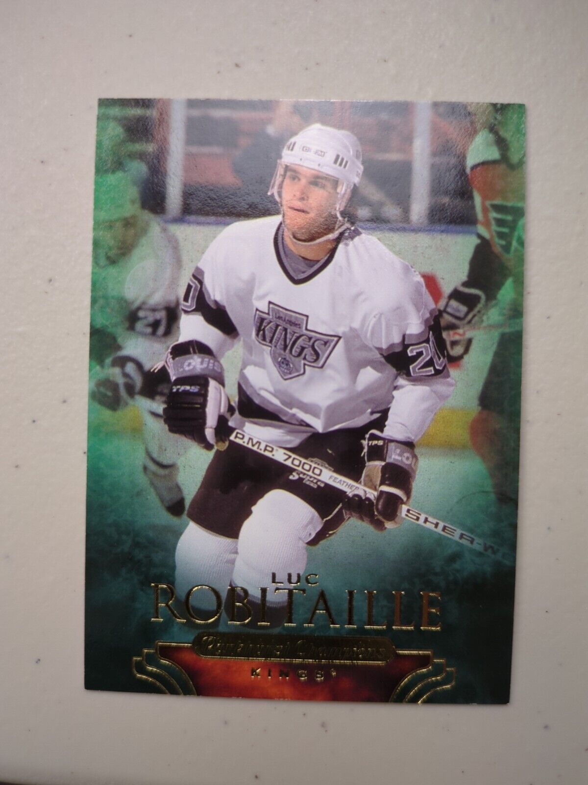 2011-12 Parkhurst Champions Luc Robitaille Card #32 Los Angeles Kings