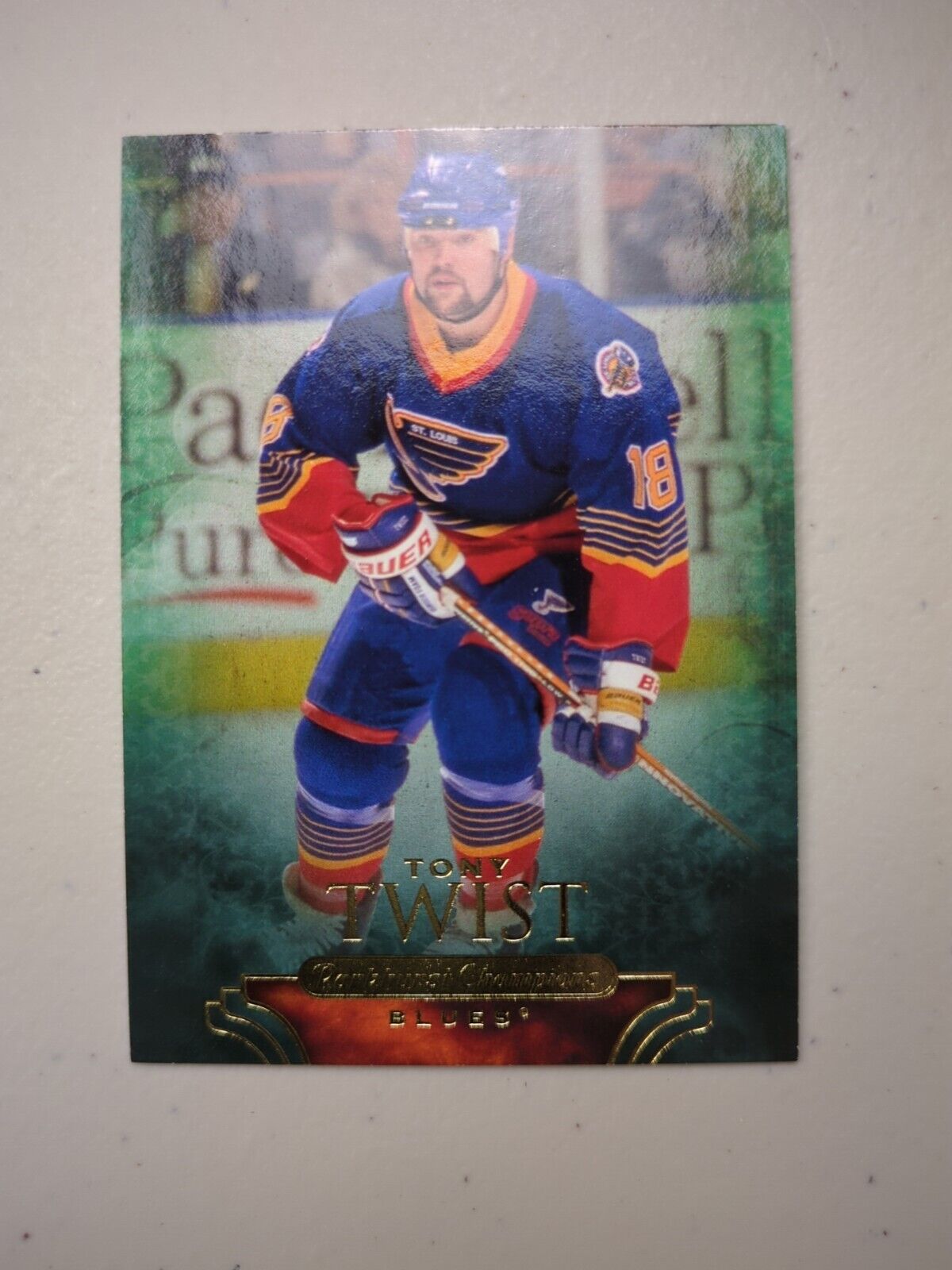 2011-12 Parkhurst Champions Tony Twist Card #65 St. Louis Blues