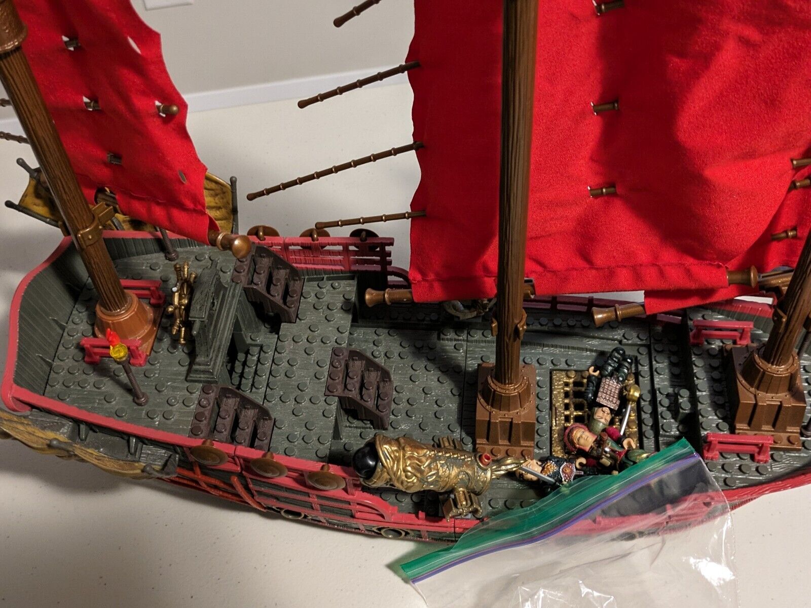 Mega Bloks Pirates of the Caribbean Sets: Sao Feng 1065, Black Pearl 1066, 1070