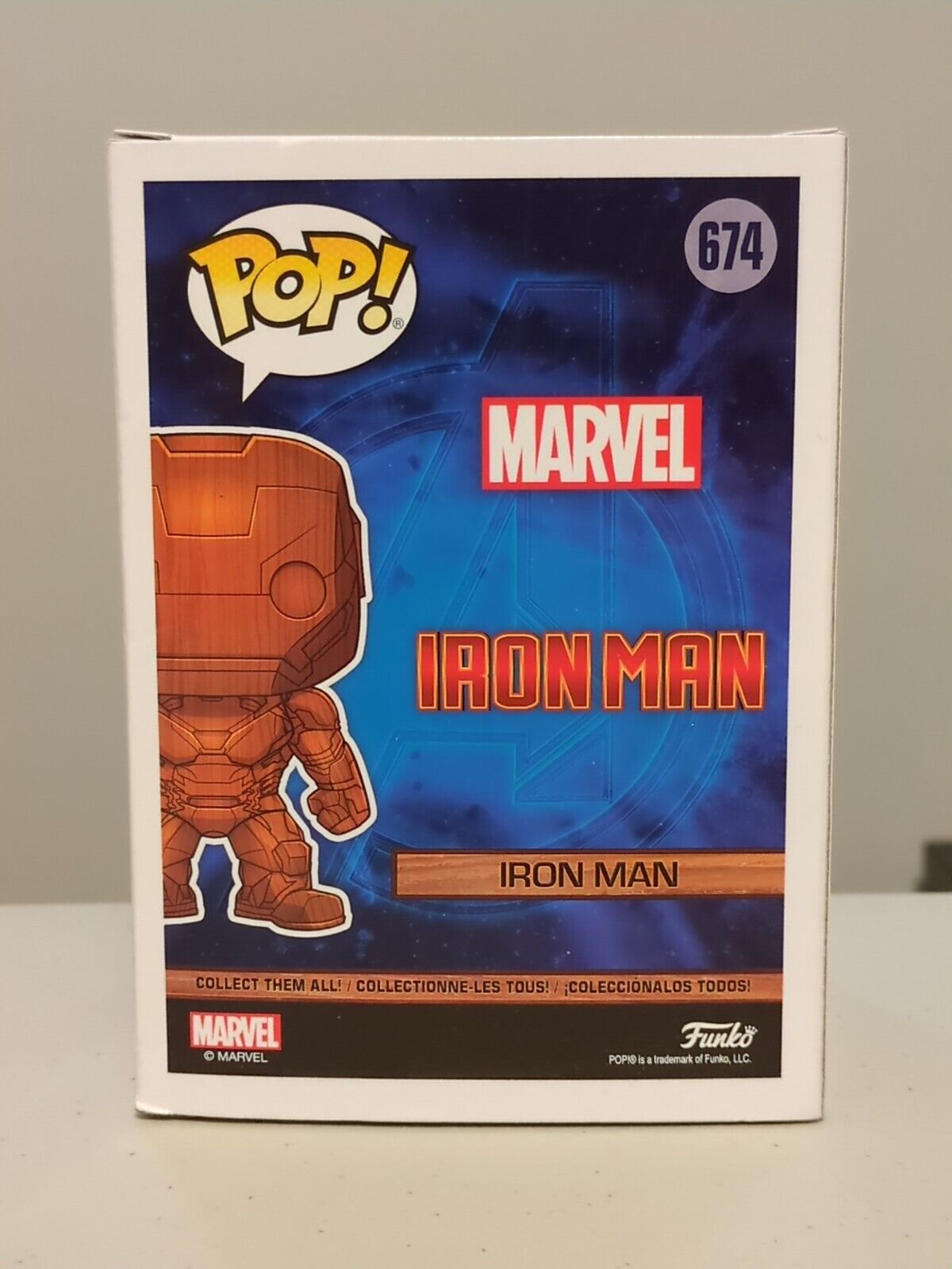 Funko Pop Marvel Iron Man #674 (Entertainment Earth Exclusive) Vinyl Figure