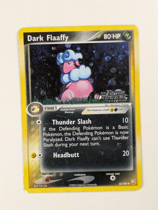 Dark Flaaffy - 33/109 - Reverse Holo EX Team Rocket Returns - Pokemon Card - MP