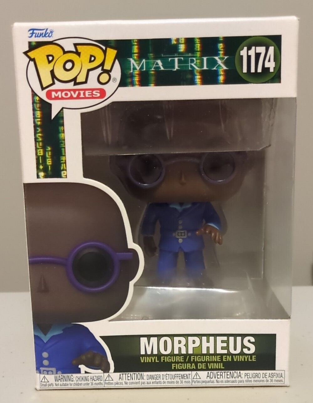 Funko Pop Movies Matrix Morpheus #1174 Vinyl Figure