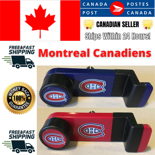 MONTREAL CANADIENS Adjustable Car Phone Holder Mount Stand (GPS IPhone Samsung)