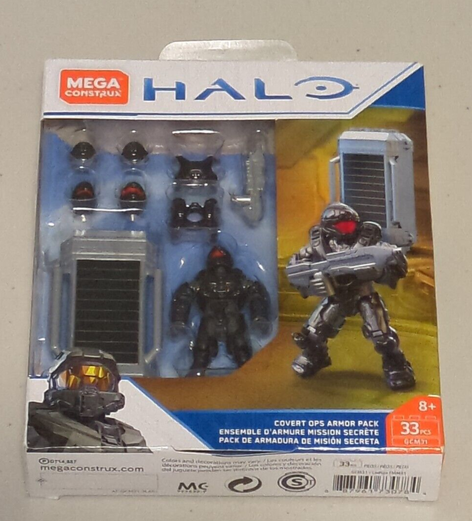 Mega Construx Halo Power Pack & Armor Pack FPJ24, FMM83, FVK10, FPJ25, GCM31