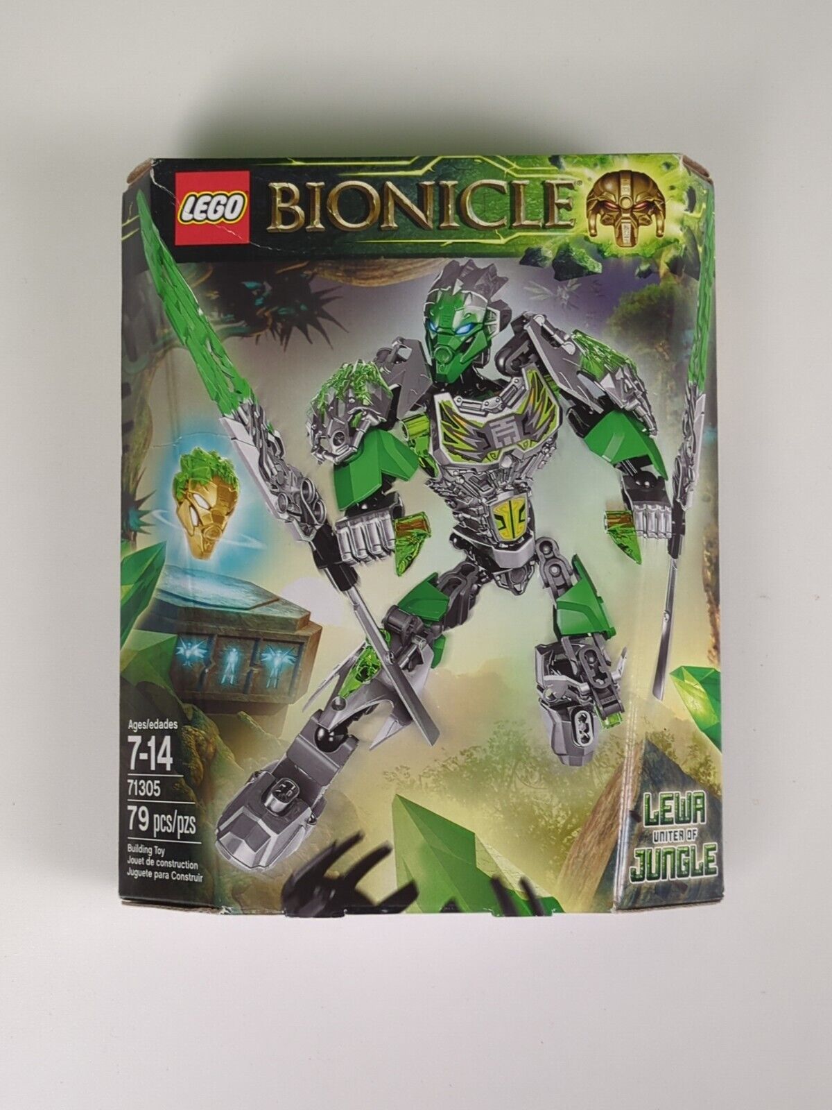 Lego BIONICLE: Lewa Uniter of Jungle Set 71305 BRAND NEW!