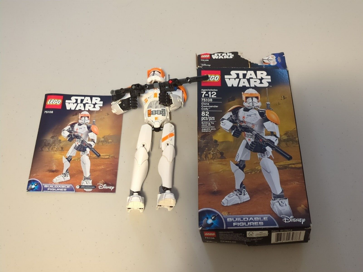 Lego Star Wars Clone Commander Cody 75108 - Complete w/ Box & Instructions