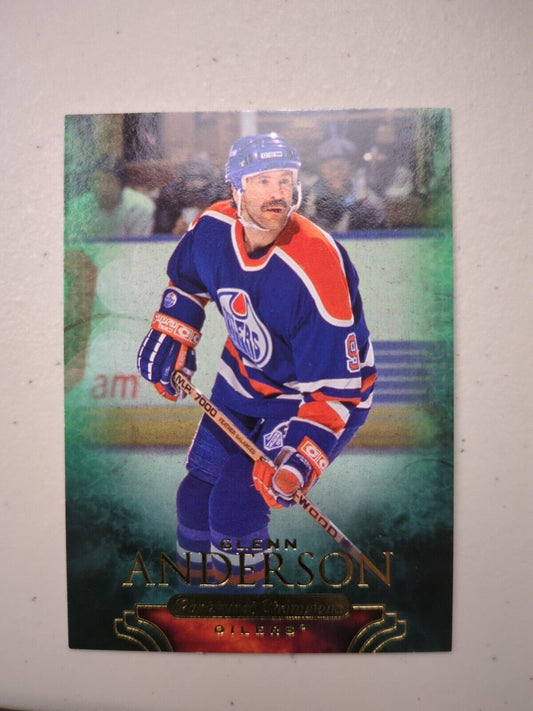 2011-12 Parkhurst Champions Glenn Anderson Card #43 Edmonton Oilers