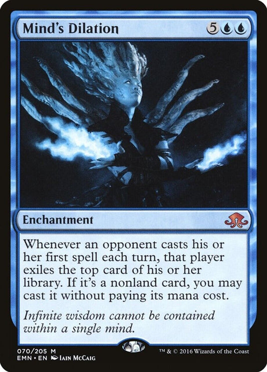 MTG: Magic The Gathering: Eldritch Moon: Mind's Dilation - Near Mint!