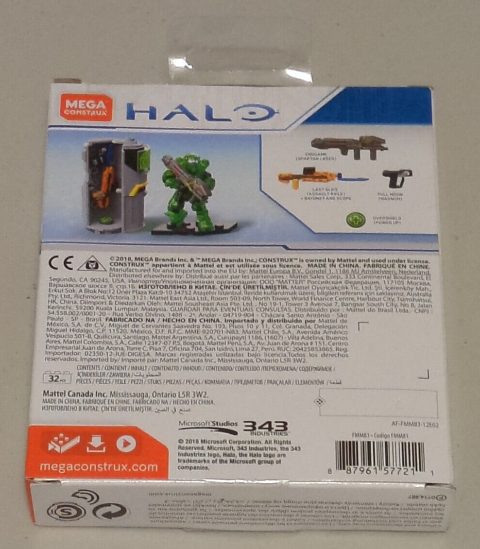 Mega Construx Halo Power Pack & Armor Pack FPJ24, FMM83, FVK10, FPJ25, GCM31