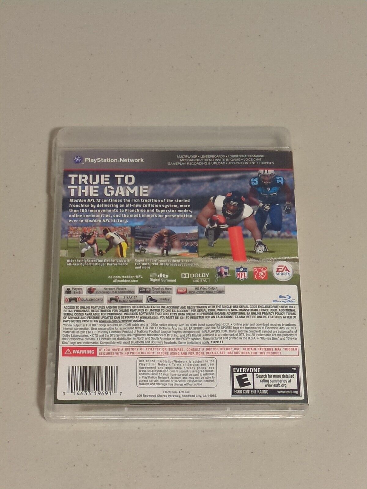 Madden NFL 12 - Hall of Fame Edition (Sony PlayStation 3) PS3