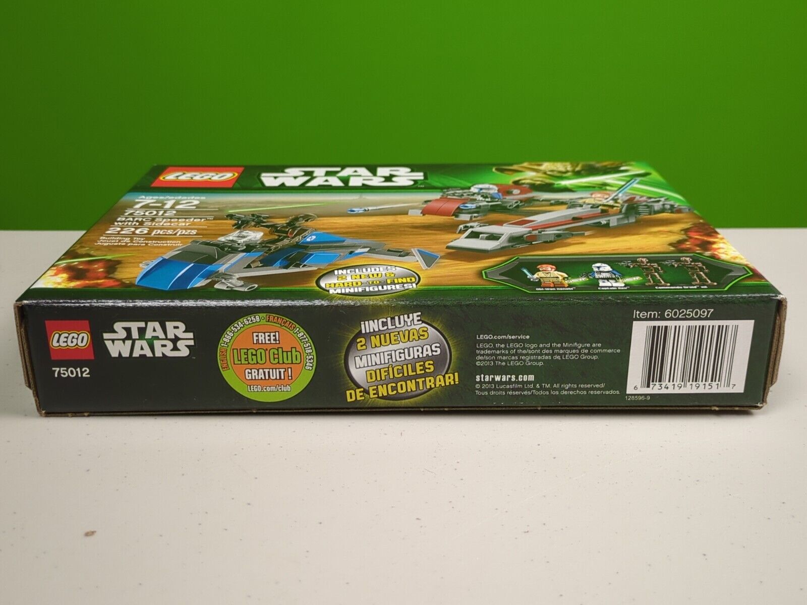 Lego Star Wars: BARC Speeder with Sidecar Set 75012 BRAND NEW!