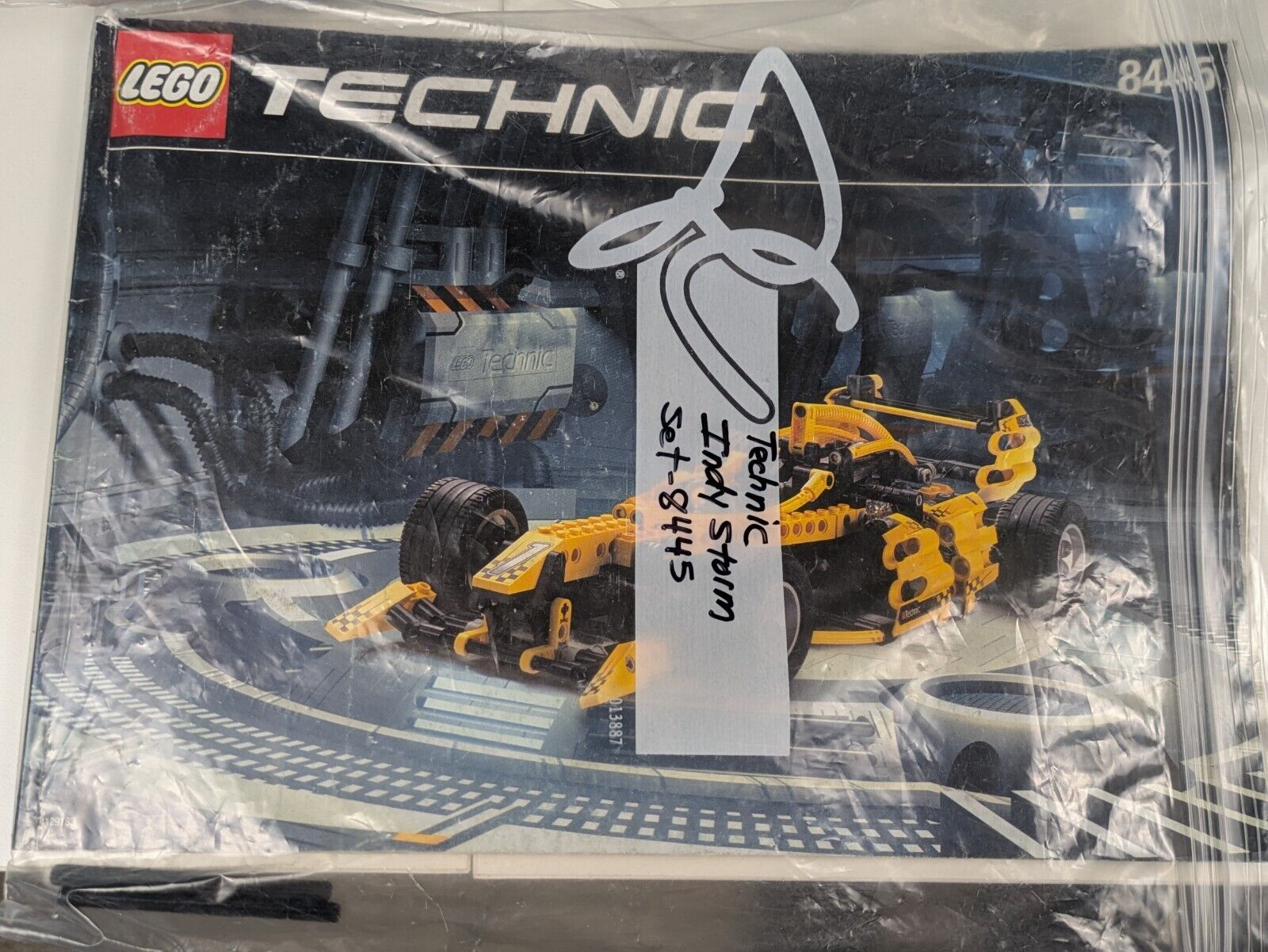 Lego Technic: Model: Race: Indy Storm 8445 w/ Instructions