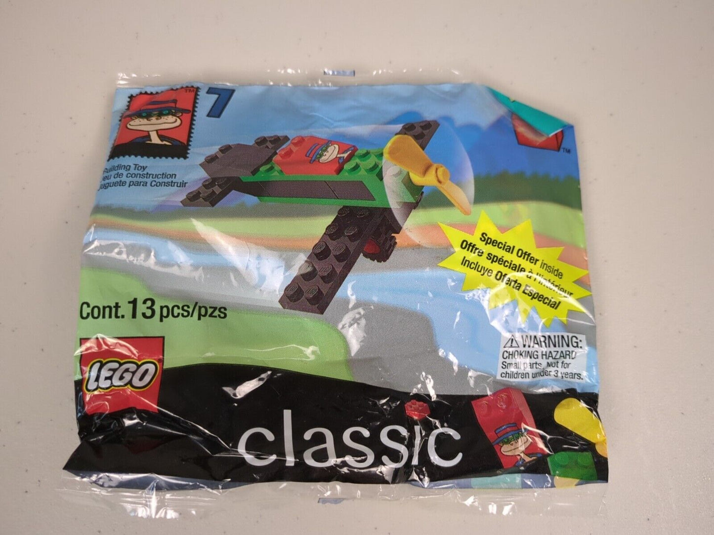 Lego Classic McDonald’s Happy Meal: Plane polybag Set #1841 (1999)