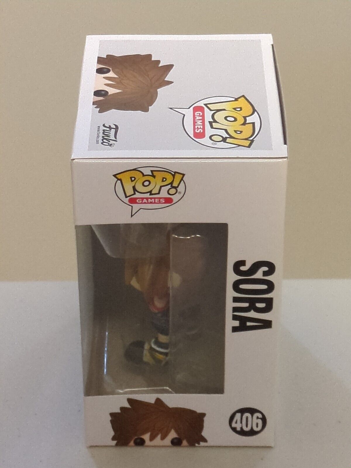 Funko Pop! Games Disney Kingdom Hearts III Sora #406 Vinyl Figure