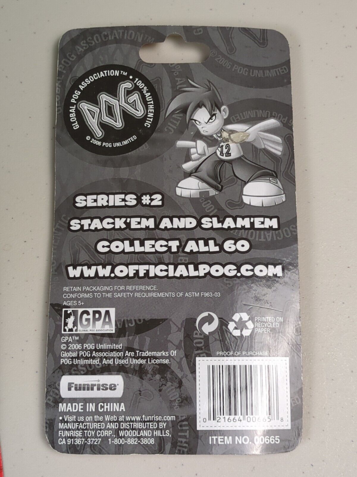 POG Series 2 Pack Stack'em and Slam'em 2006 New Sealed