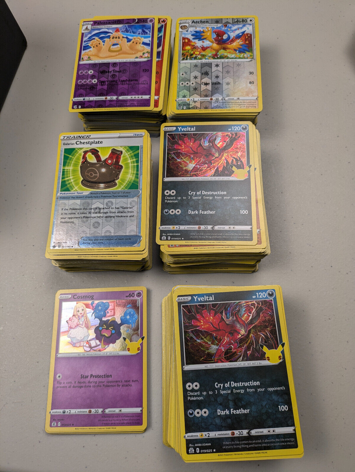 511 Pokemon Holo Rare, Uncommon, Common Cards Bundle DEAL!