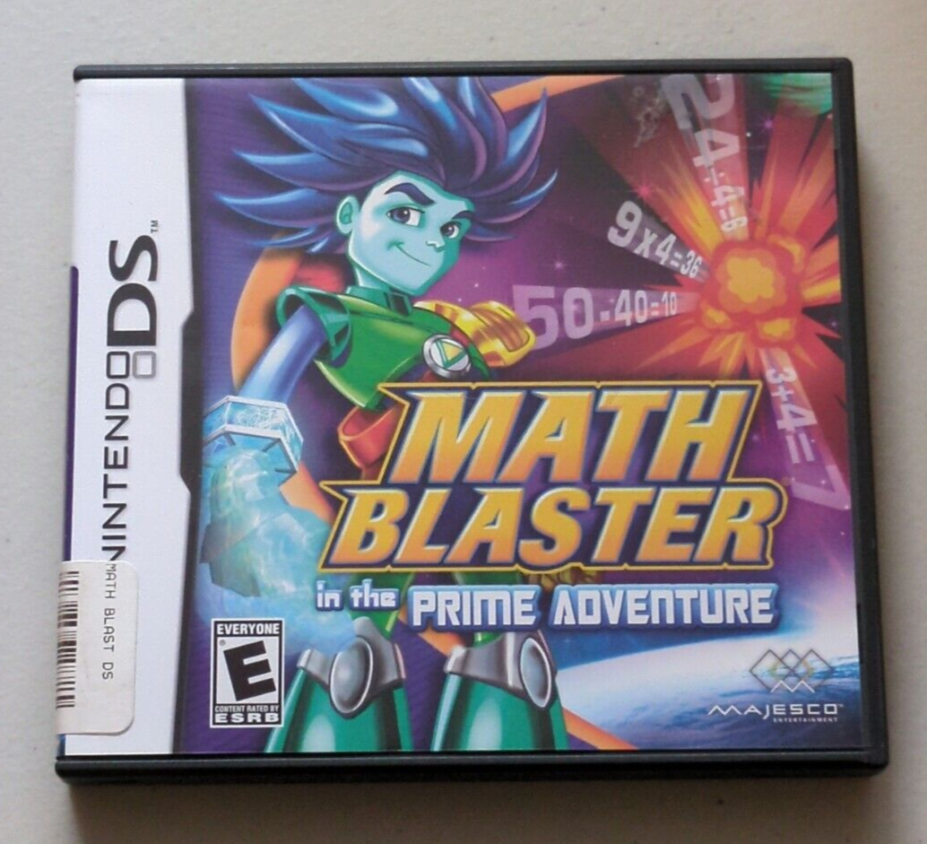 Math Blaster in the Prime Adventure (Nintendo DS, 2009)