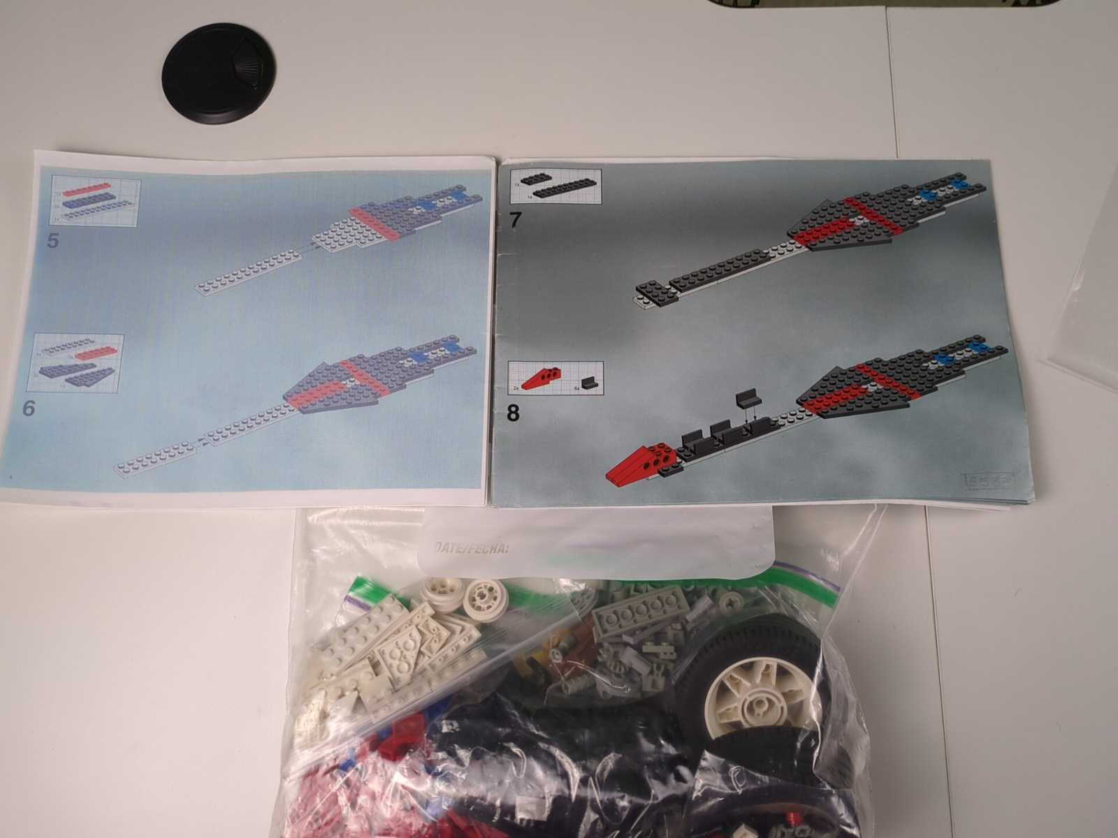 Lego Model Team: Red Fury Set 5533 - w/ Instructions