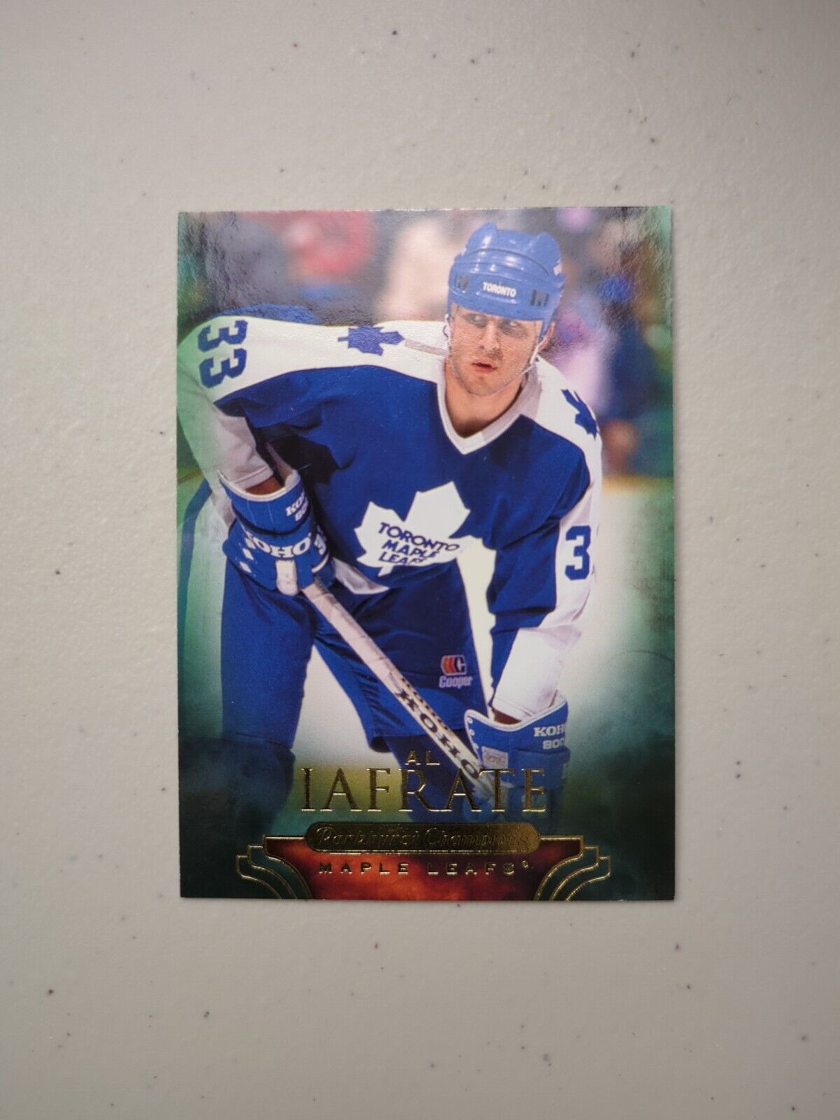 2011-12 Parkhurst Champions Al Iafrate Card #92 Toronto Maple Leafs