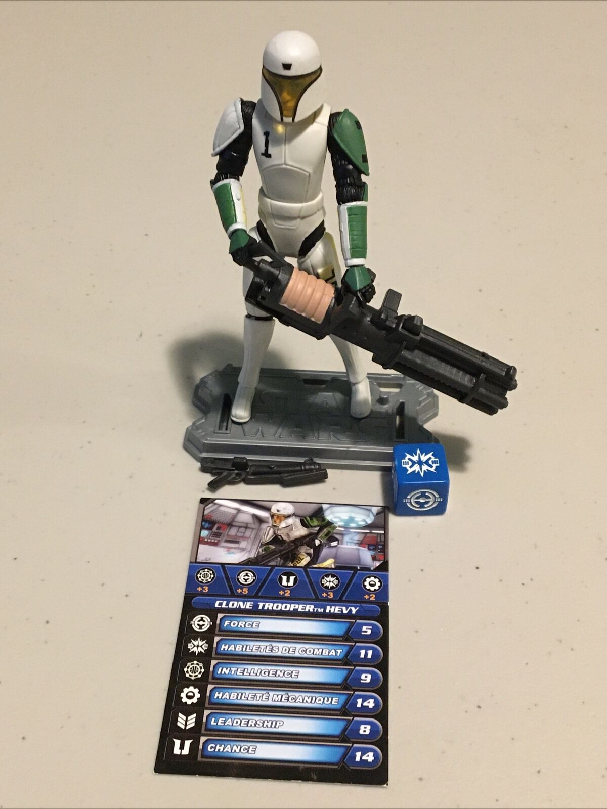 Star Wars Clone Wars 2011 Hevy Clone Trooper (Training Armor) CW41 TCW