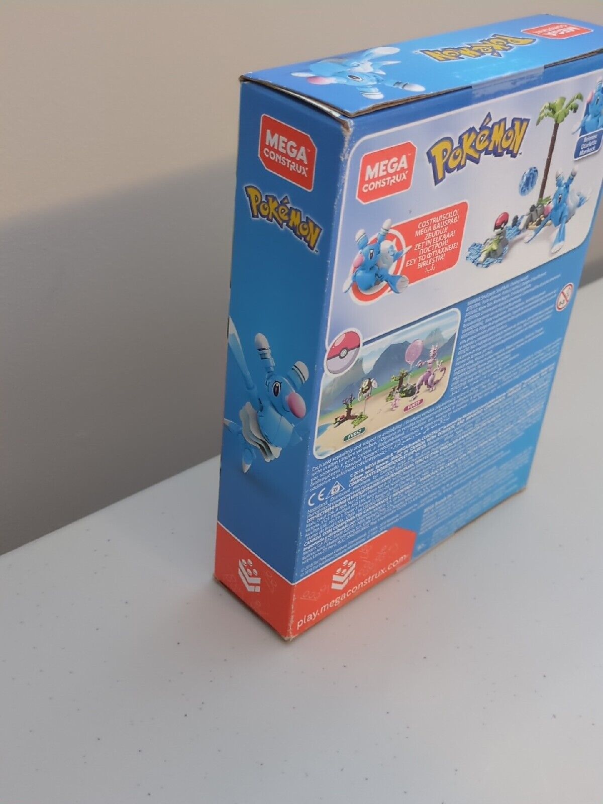 Mega Construx Pokemon Brionne 80pc Set FVK68 Used Complete Set