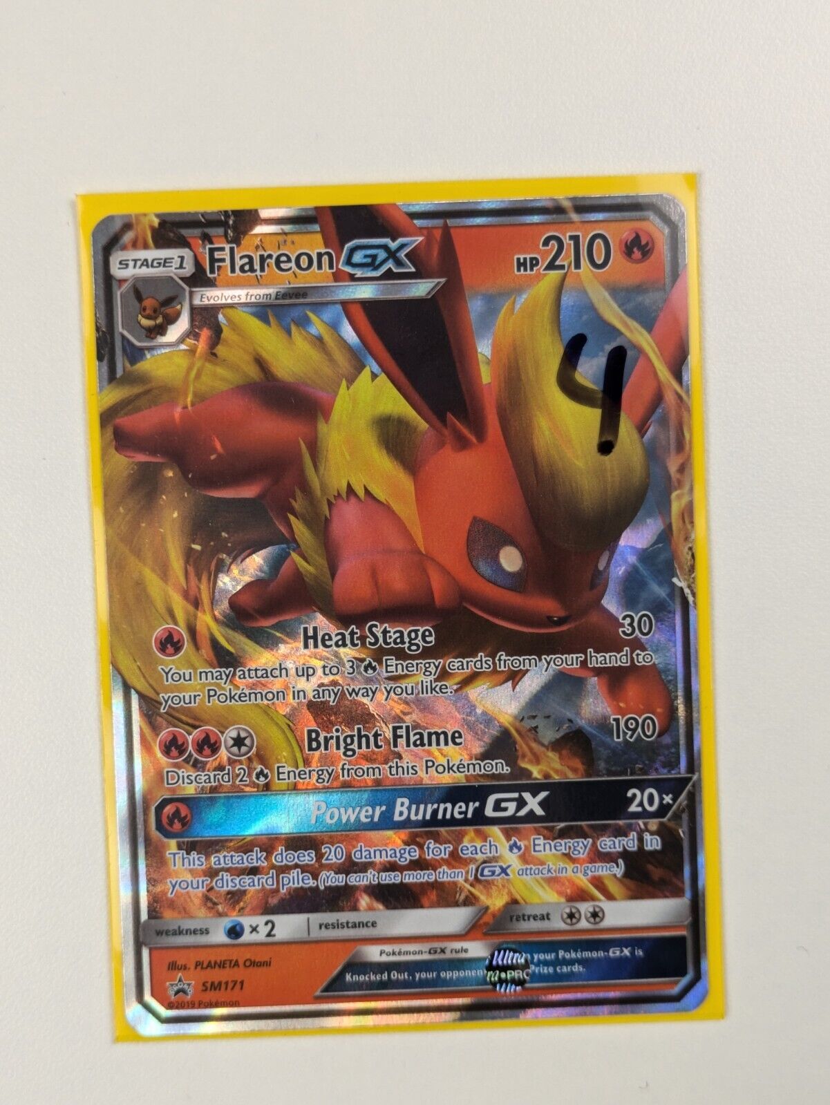 Flareon GX - SM171 - Promo Sun & Moon Promos - Pokemon Card - NM