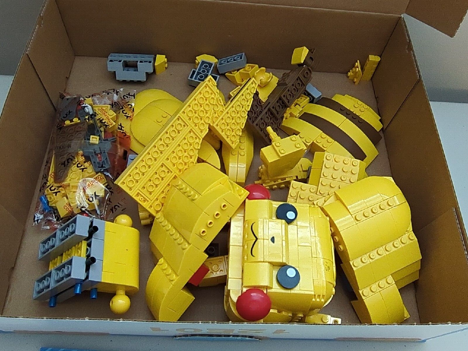 Mega Construx Pokemon Jumbo Pikachu 806pcs Set FVK81 Complete