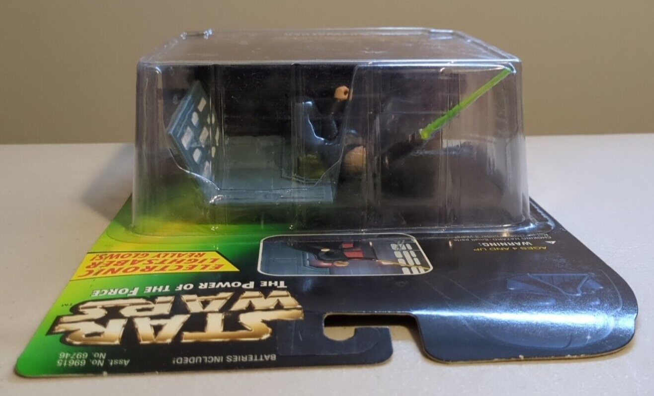 Star Wars The Power of the Force Luke Skywalker Electronic Power F/X 1997 New