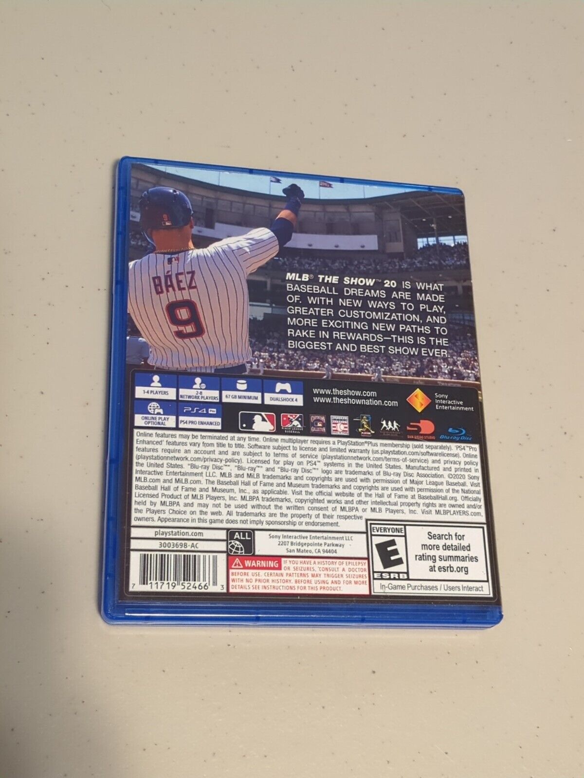 MLB the Show 20 (Sony PlayStation 4) PS4