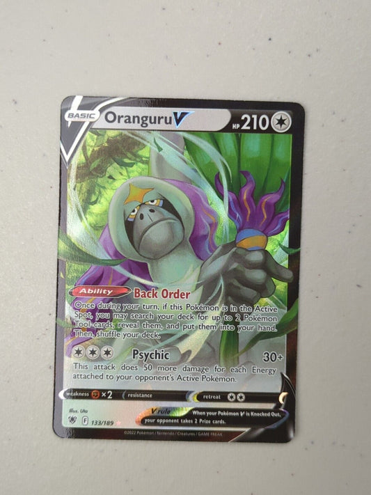 Oranguru V - 133/189 - Ultra Rare Astral Radiance - Pokemon Card - NM